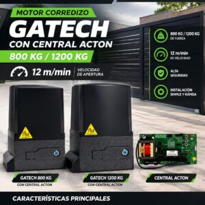 MOTOR GATECH PLUS 800 KILOS